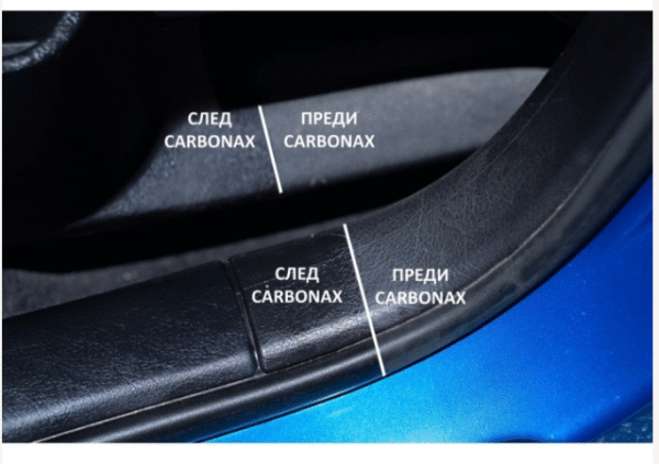dd4 Спрей за блясък на гуми Carbonax 720мл