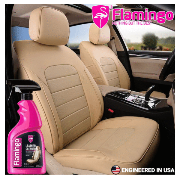 Препарат за почистване на кожа Leather Cleaner 500ml F304 - Flamingo