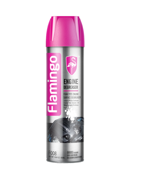 yy7 Спрей пяна Обезмаслител Engine Degreaser 650 ml F008 - Flamingo