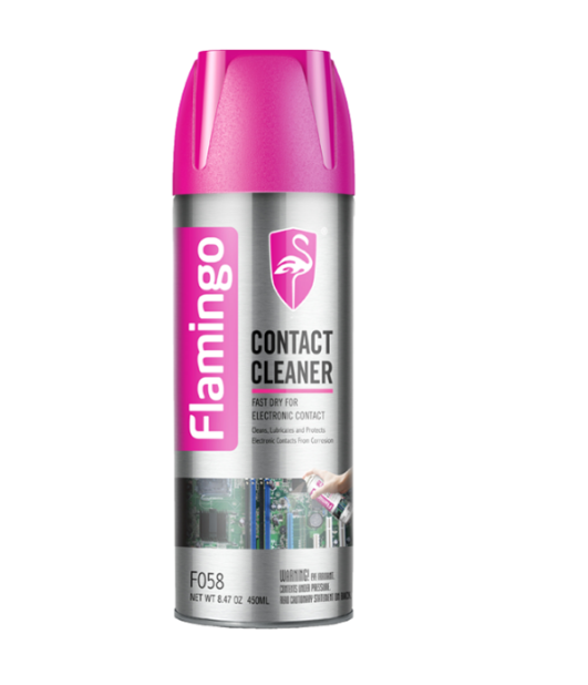 yy9 Контактен спрей за електронни компоненти 450 ml F058 - Flamingo