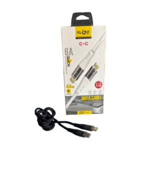 Кабел за зареждане KLGO 1 метър Type C към Type C