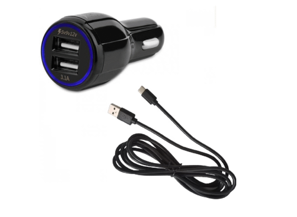 USB зарядно за кола с кабел Type-c - T17