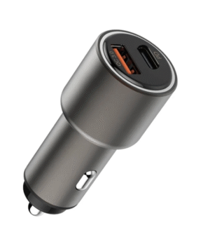 Зарядно за кола с два порта USB и USB-C - T21