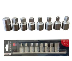 КОМПЛЕКТ КЛЮЧОВЕ ПРОБКИ КАРТЕР 1/2″ 8 – 19 ММ 8 ЧАСТИ HAWEK