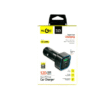 Адаптер бързо зареждащ за кола KLGO TC-28PD 120W