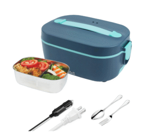 Кутия за храна с метална купа и ел. подгряване 1.5л 12/24V и 220V