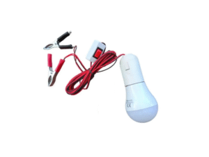 Крушка / лампа с кабели и щипки 12V LED