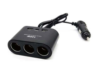 Разклонител за запалка 3-ка + 2 USB + C-Type