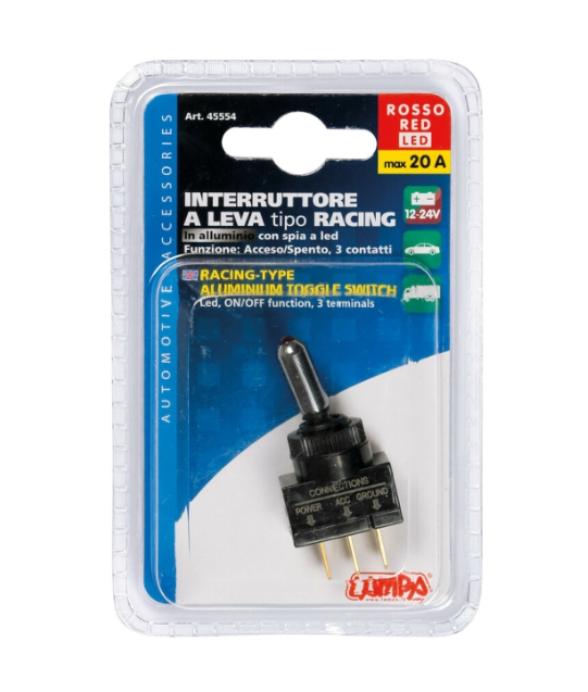 Бутон превключвател LED 12/24V