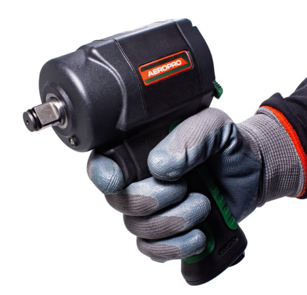 ПНЕВМАТИЧЕН ГАЙКОВЕРТ С КЪС ШПИНДЕЛ 1200 NМ 1/2″ ROCKFORCE