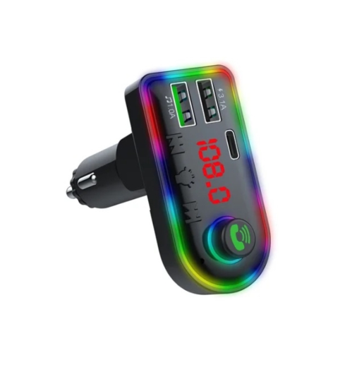 FM трансмитер – Bluetooth RGB