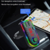 FM трансмитер – Bluetooth RGB