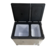 Хладилна кутия за автомобил и къмпинг Alpicool CD45 – 30 л, две отделения, 12V / 24V / 220V