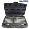 КОМПЛЕКТ НАКРАЙНИЦИ – ТОРКС 40 ЧАСТИ HAWEK