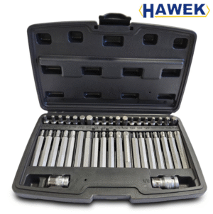 КОМПЛЕКТ НАКРАЙНИЦИ – ТОРКС 40 ЧАСТИ HAWEK