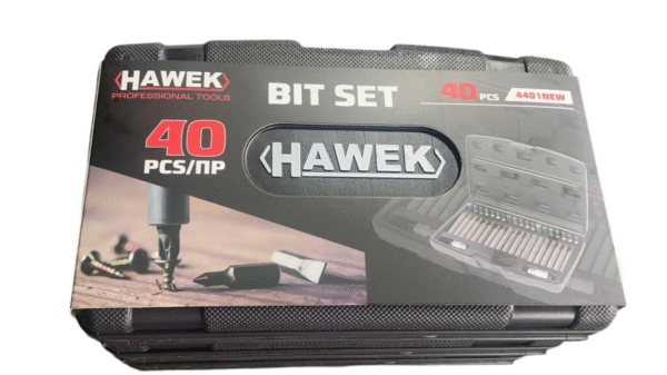 КОМПЛЕКТ НАКРАЙНИЦИ – ТОРКС 40 ЧАСТИ HAWEK