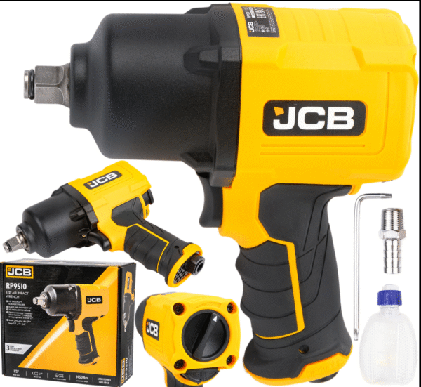 ПНЕВМАТИЧЕН ГАЙКОВЕРТ С КЪС ШПИНДЕЛ 1450 NМ 1/2″ JCB