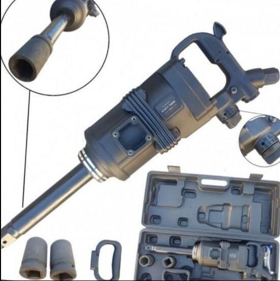 a ПНЕВМАТИЧЕН УДАРЕН ГАЙКОВЕРТ С ДЪЛЪГ ШПИНДЕЛ 1″ 3800 NM STAHLMAYER