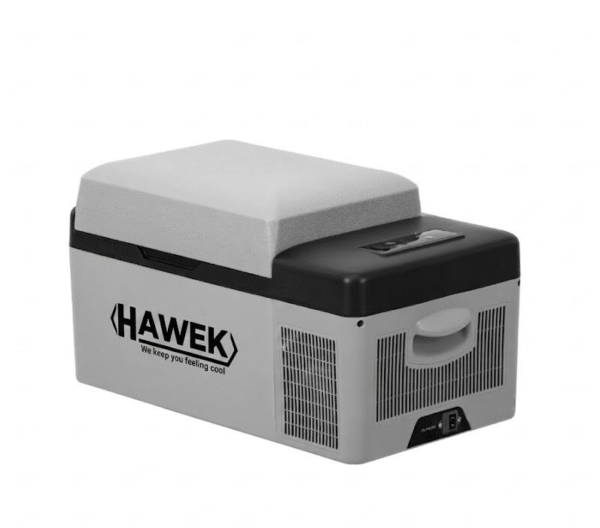 ПОРТАТИВЕН КОМПРЕСОРЕН ХЛАДИЛНИК HAWEK 20L – 12V / 24V / 220V