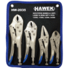 КОМПЛЕКТ КЛЕЩИ ЧИРАЦИ 4 БРОЯ HAWEK