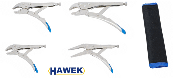 КОМПЛЕКТ КЛЕЩИ ЧИРАЦИ 4 БРОЯ HAWEK