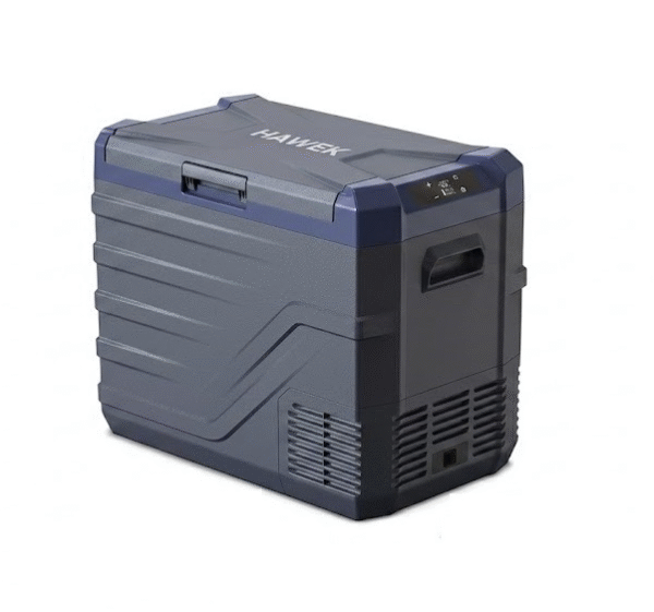 e ПРЕНОСИМ ХЛАДИЛНИК С КОМПРЕСОР 12V/24V 100/220V 50 ЛИТРА HAWEK