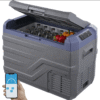 e2 ПРЕНОСИМ ХЛАДИЛНИК С КОМПРЕСОР 12V/24V 100/220V 50 ЛИТРА HAWEK