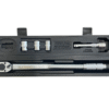 ДИНАМОМЕТРИЧЕН КЛЮЧ 1/2″ 28 – 210 NM + КОМПЛЕКТ ВЛОЖКИ (17, 19, 21 ММ) + УДЪЛЖИТЕЛ 125 ММ HAWEK