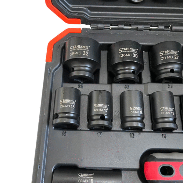 ГЕДОРЕ С УДАРНИ ВЛОЖКИ 37 ЧАСТИ 1/2“ STAHLMAYER
