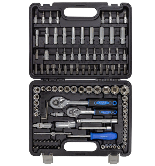 ГЕДОРЕ КОМПЛЕКТ 108 ЧАСТИ 1/4“ 1/2“ KINGTUL