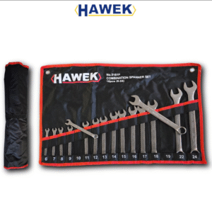 КОМПЛЕКТ ЗВЕЗДОГАЕЧНИ КЛЮЧОВЕ 6 – 24 ММ 16 ЧАСТИ HAWEK