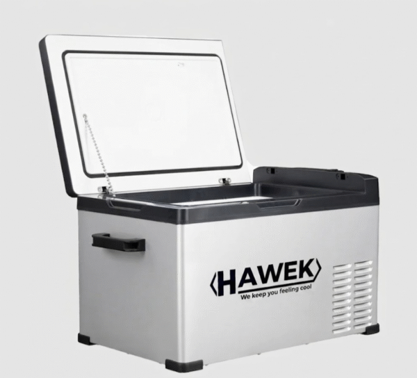 ПОРТАТИВЕН КОМПРЕСОРЕН ХЛАДИЛНИК HAWEK 30L – 12V / 24V / 220V