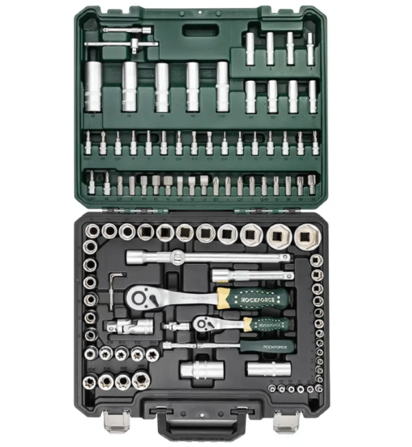 ГЕДОРЕ 108 ЧАСТИ 1/2“ И 1/4“ СЪС СПЕЦИАЛНИ ВЛОЖКИ ROCKFORCE XI-ON