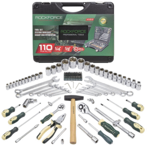 ГЕДОРЕ 1/2″, 1/4″ 110 ЧАСТИ ROCKFORCE