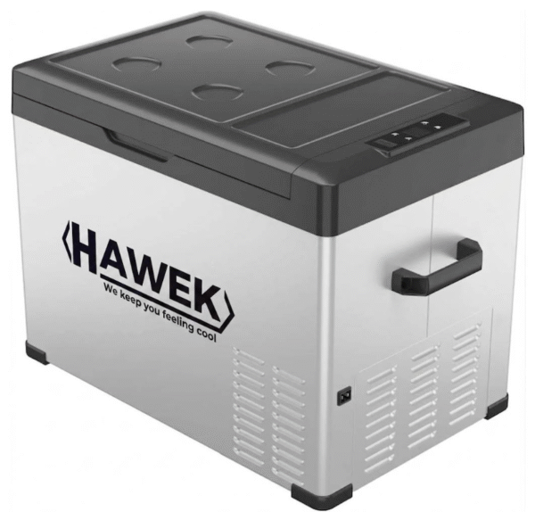 ПОРТАТИВЕН КОМПРЕСОРЕН ХЛАДИЛНИК HAWEK 40L – 12V / 24V / 220V