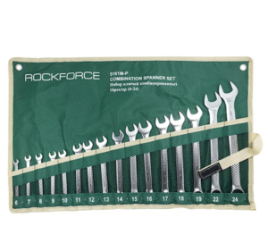 КОМПЛЕКТ ЗВЕЗДОГАЕЧНИ КЛЮЧОВЕ 6 – 24 ММ 16 ЧАСТИ ROCKFORCE