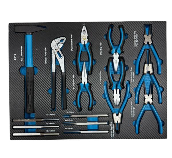 ПРОФЕСИОНАЛЕН ШКАФ ЗА ИНСТРУМЕНТИ – 8 ПЪЛНИ ЧЕКМЕДЖЕТА, 293 ЧАСТИ STAHLMAYER MECHANIC LINE