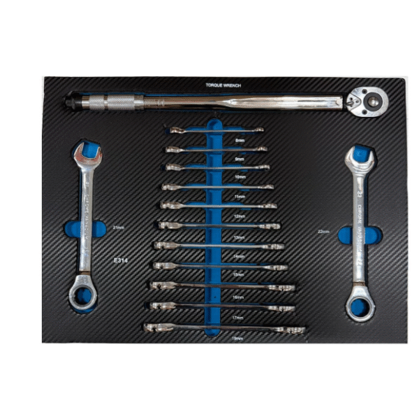 ПРОФЕСИОНАЛЕН ШКАФ ЗА ИНСТРУМЕНТИ – 8 ПЪЛНИ ЧЕКМЕДЖЕТА, 293 ЧАСТИ STAHLMAYER MECHANIC LINE