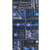 ПРОФЕСИОНАЛЕН ШКАФ С ИНСТРУМЕНТИ С 12 ЧЕКМЕДЖЕДА 501 ЧАСТИ STAHLMAYER JUMBO XXL