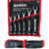КОМПЛЕКТ СРЯЗАНИ КЛЮЧОВЕ ЗА ТРЪБИ 6 –18 ММ 6 ЧАСТИ HAWEK
