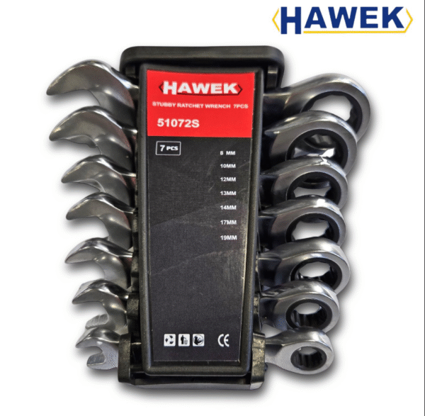 p9 КОМПЛЕКТ ТРЕСЧОТНИ КЪСИ ЗВЕЗДОГАЕЧНИ КЛЮЧОВЕ 7 ЧАСТИ HAWEK
