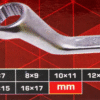 КОМПЛЕКТ ЗВЕЗДОГАЕЧНИ ЛУЛИ 6 – 17 ММ 6 ЧАСТИ FORCEKRAFT