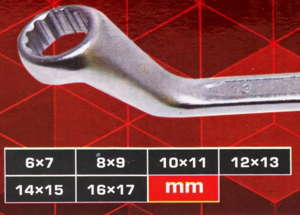 КОМПЛЕКТ ЗВЕЗДОГАЕЧНИ ЛУЛИ 6 – 17 ММ 6 ЧАСТИ FORCEKRAFT